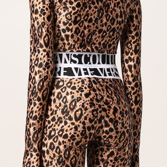 VERSACE JEANS COUTURE animal print logo top - Picture 4 of 12